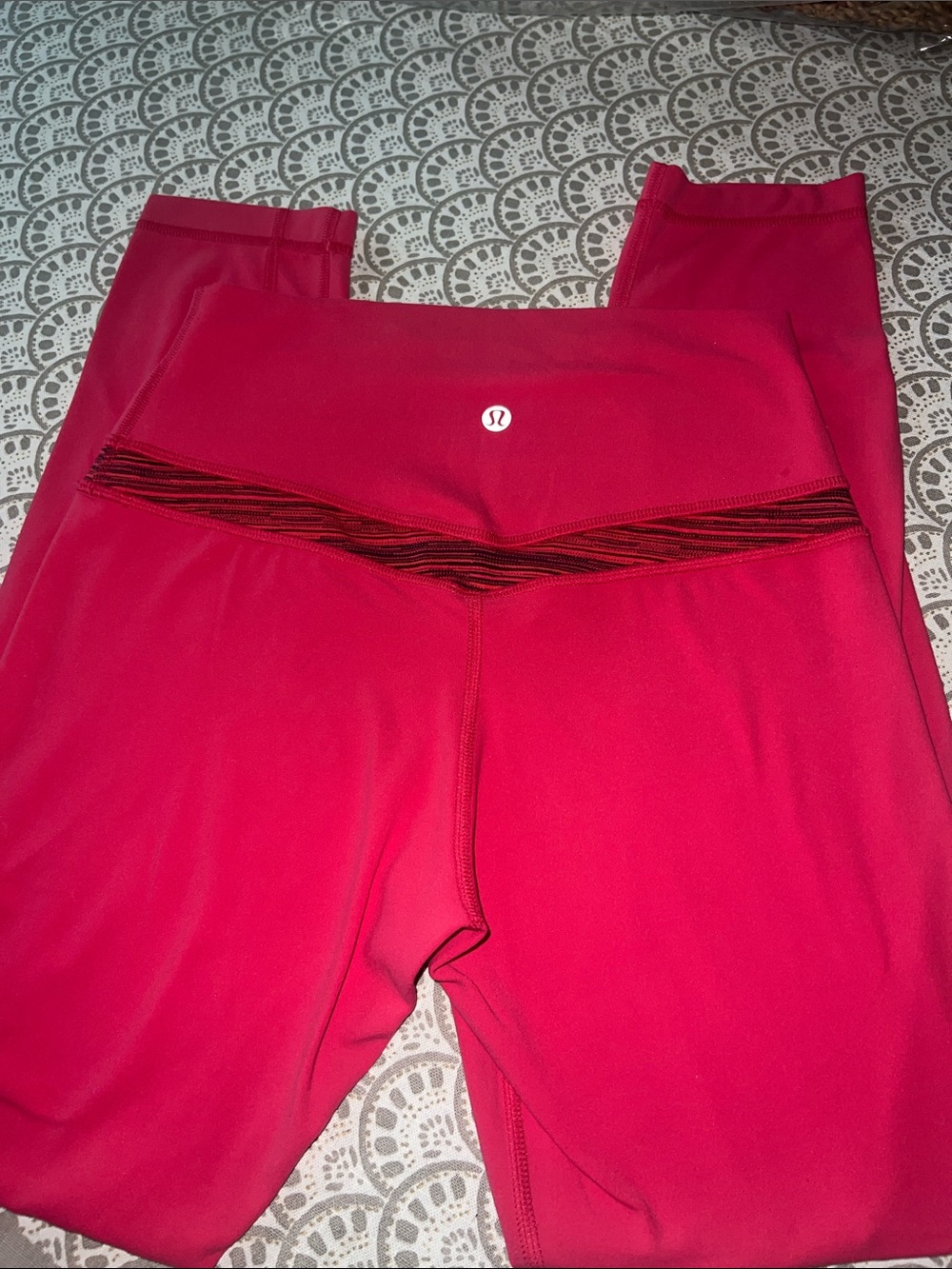 lululemon athletica Women's Bright Pink Leggings
